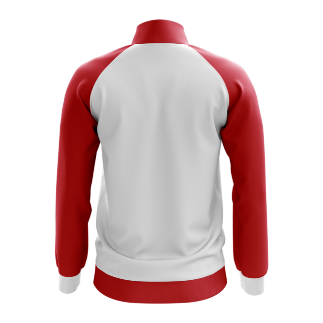 Poland Concept Football Track Jacket (White) - Kids-Vantage Point Soccer