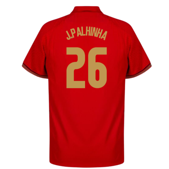 2020-2021 Portugal Home Shirt (J.PALHINHA 26)-Vantage Point Soccer