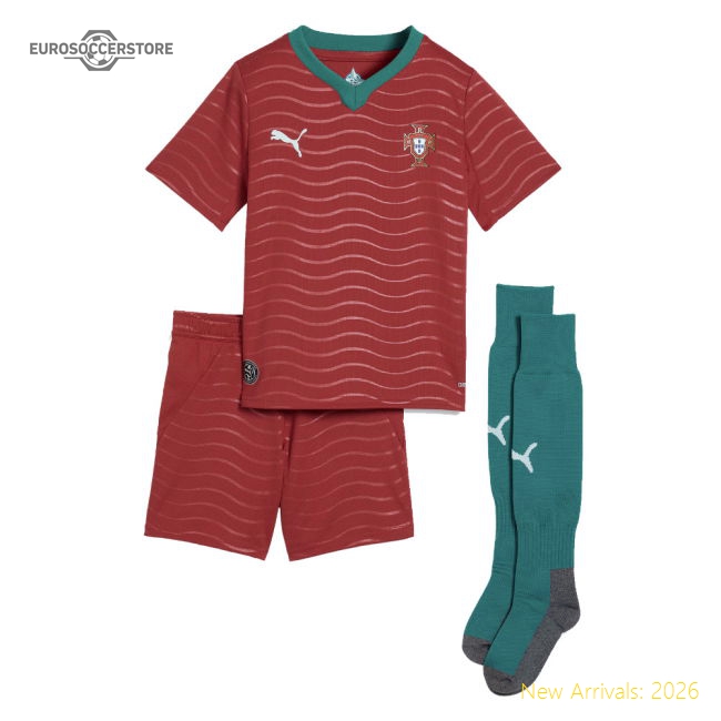 2026-2027 Portugal Home Mini Kit (Eusebio 13)-Vantage Point Soccer