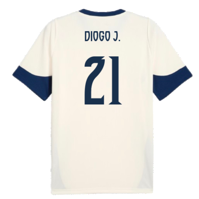 2025-2026 Portugal Training Jersey (Sugared Almond) (Diogo J. 21)-Vantage Point Soccer