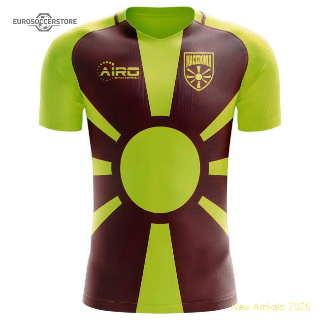 2025-2026 Macedonia Home Concept Football Shirt-Football Shirts Shop