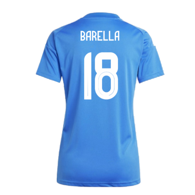 2024-2025 Italy Home Fan Jersey (Ladies) (BARELLA 18)-Vantage Point Soccer