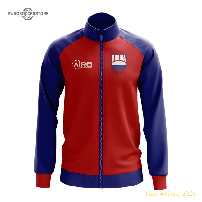 Russia Concept Football Track Jacket (Red)-Vantage Point Soccer