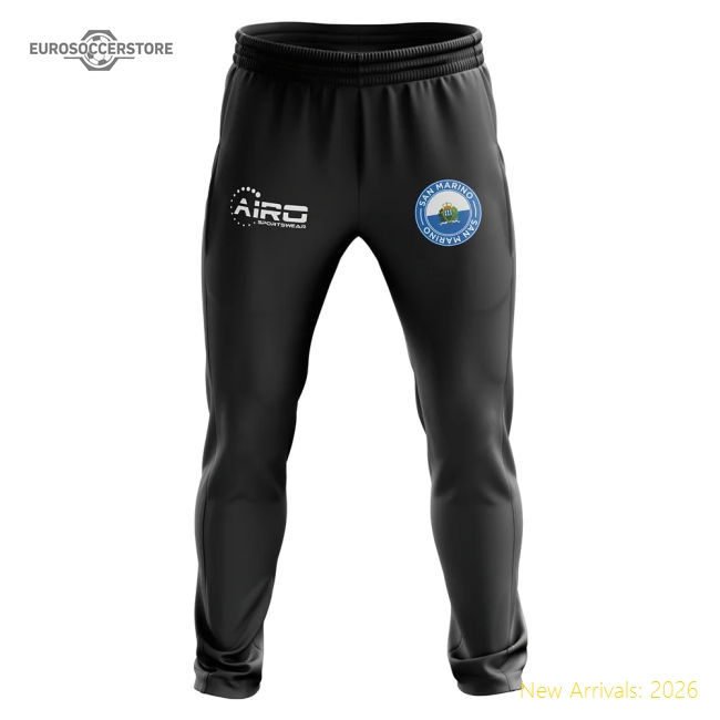 San Marino Concept Football Training Pants (Black)-Vantage Point Soccer