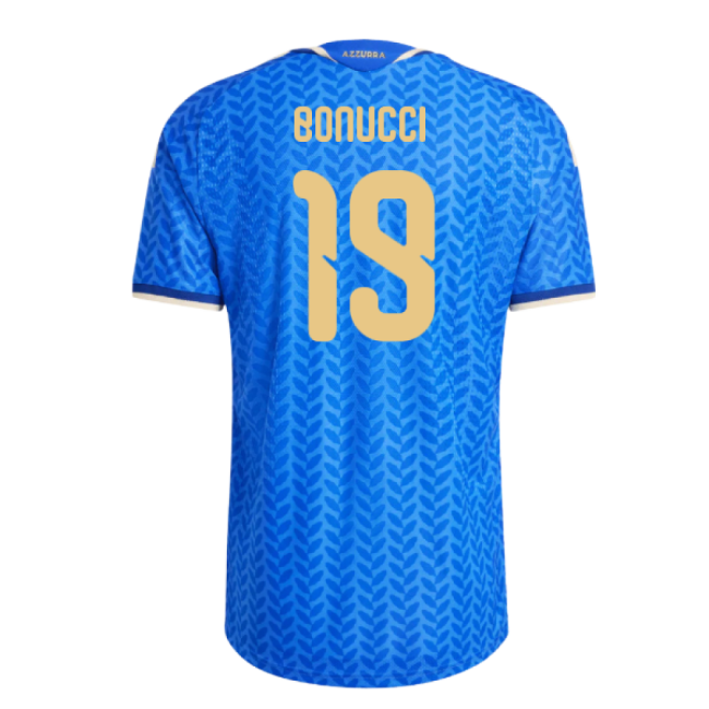 2026-2027 Italy Authentic Home Shirt (Bonucci 19)-Vantage Point Soccer