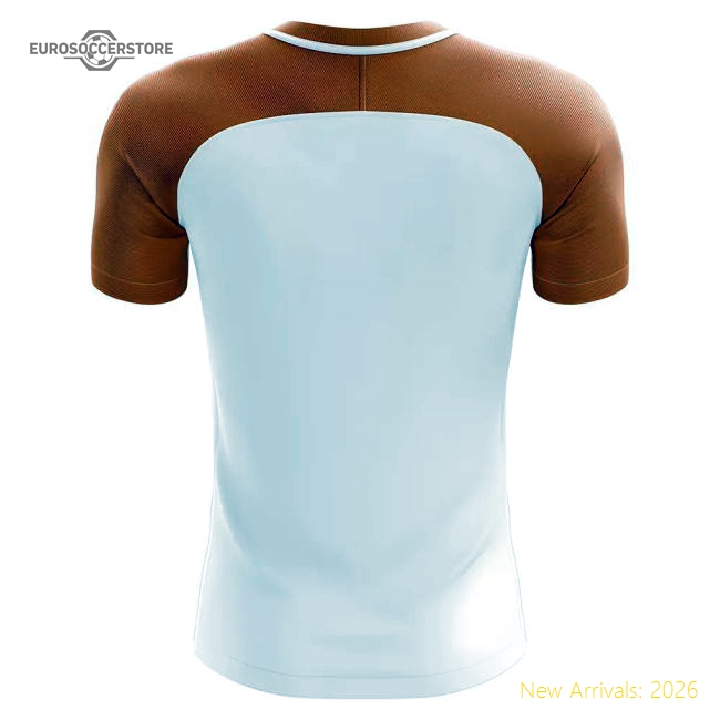 2025-2026 Cyprus Flag Home Concept Football Shirt - Womens-Vantage Point Soccer