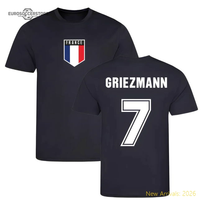Griezmann France Training Jersey (Navy)-Vantage Point Soccer