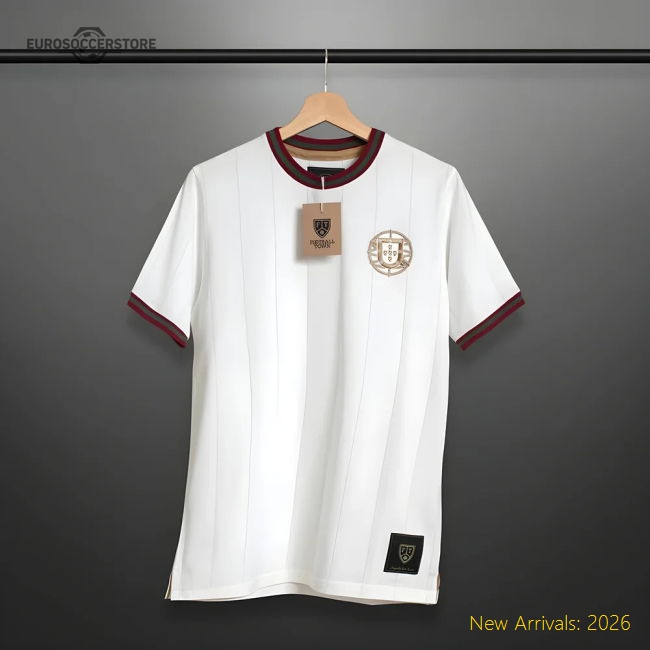 Vintage Portugal A Selecção White Soccer Jersey-Vantage Point Soccer