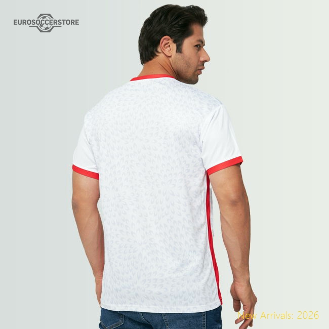 Belgium Legacy Football Jersey White (Wolvate) Adult Short Sleeve-Vantage Point Soccer