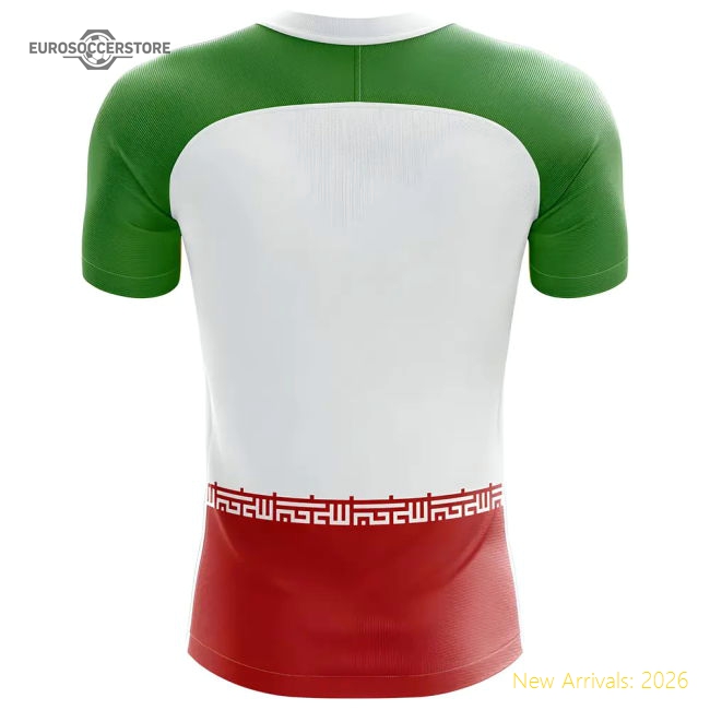 2025-2026 Iran Flag Concept Football Shirt-Vantage Point Soccer