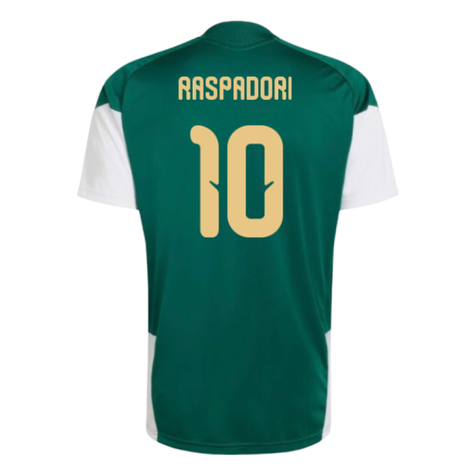 2026-2027 Italy Training Jersey (Green) (Raspadori 10)-ly44