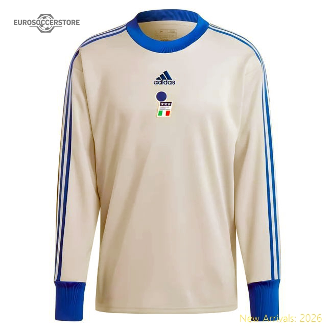2023-2024 Italy Goalkeeper Icon Jersey (Grey)-Vantage Point Soccer