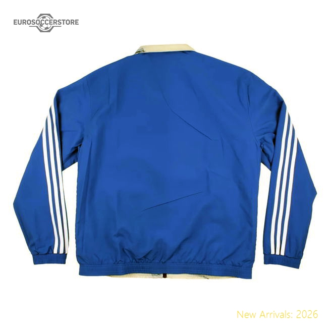 2023-2024 Italy Anthem Jacket (Blue) - Ladies-Vantage Point Soccer