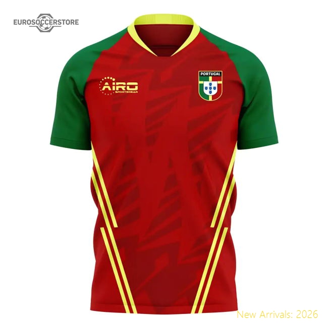 Portugal 2025-2026 Home Concept Football Kit (Airo) (RAFA 15)-Vantage Point Soccer