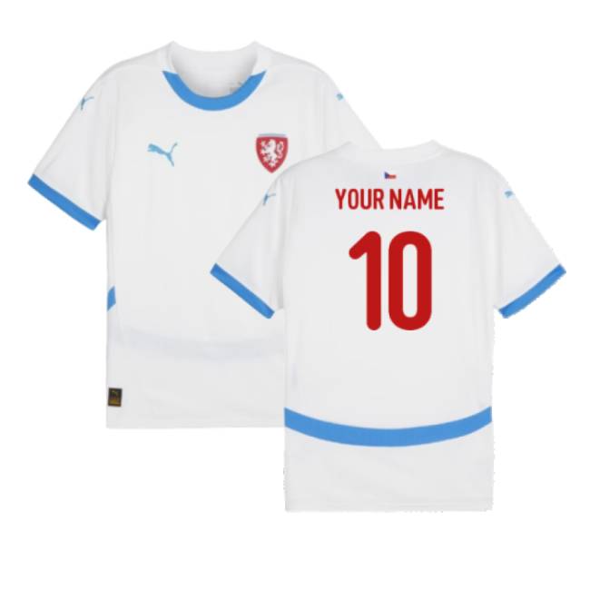 2024-2025 Czech Republic Away Shirt (Your Name)-Vantage Point Soccer