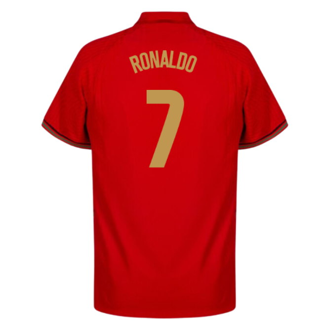 2020-2021 Portugal Home Shirt (RONALDO 7)-Vantage Point Soccer