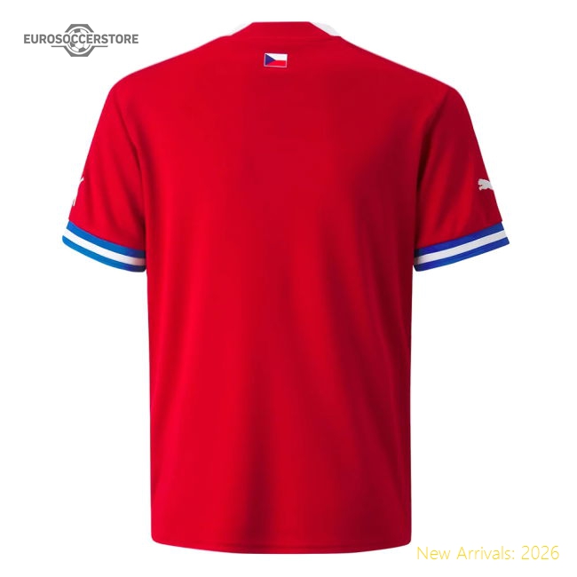 2022-2023 Czech Republic Home Shirt (Kids)-Vantage Point Soccer