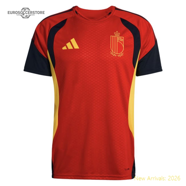 2026-2027 Belgium Training Jersey (Red) (Doku 11)-Vantage Point Soccer