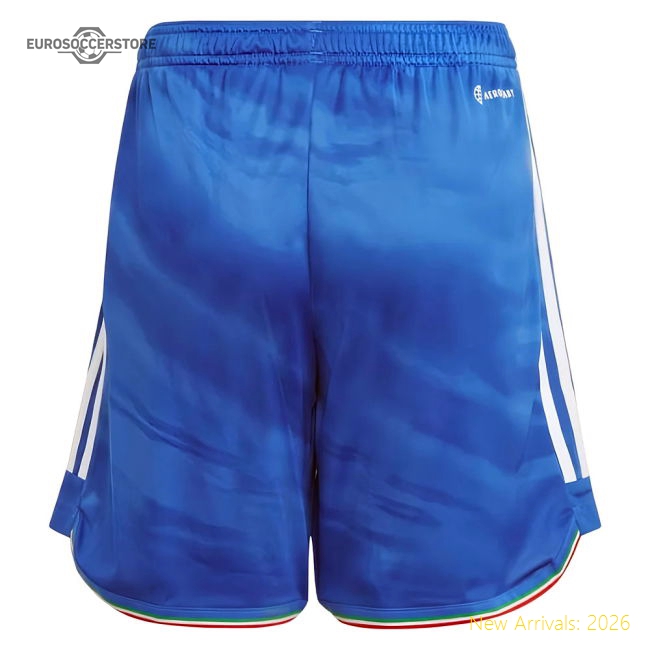2023-2024 Italy Home Shorts (Blue)-Vantage Point Soccer