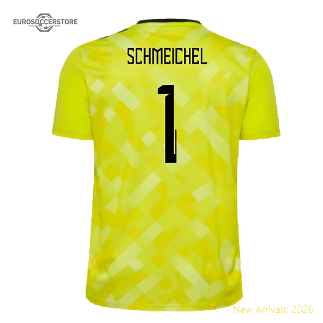 2024-2025 Denmark Home Goalkeeper Shirt (Yellow) (Schmeichel 1)-Vantage Point Soccer