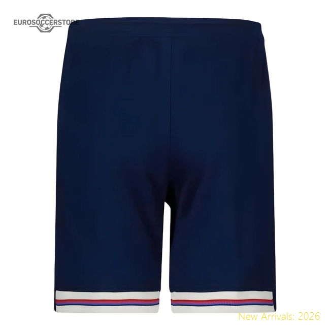 2024-2025 England Home Shorts (Navy) - Kids-Vantage Point Soccer