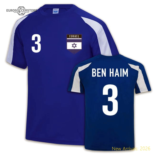 Israel Sports Training Jersey (Ben Haim 3)-Vantage Point Soccer