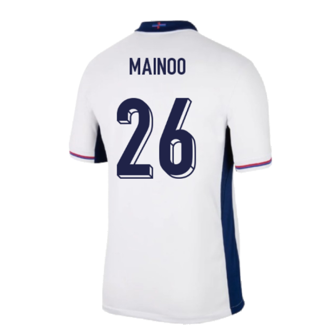 2024-2025 England Home Shirt (Mainoo 26)-Football Shirts Shop