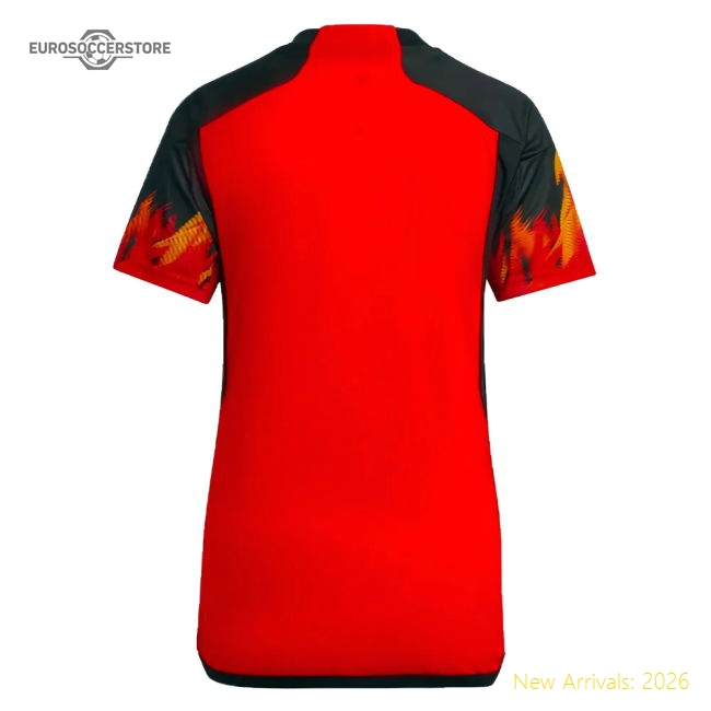 2022-2023 Belgium Home Shirt (Ladies)-Vantage Point Soccer