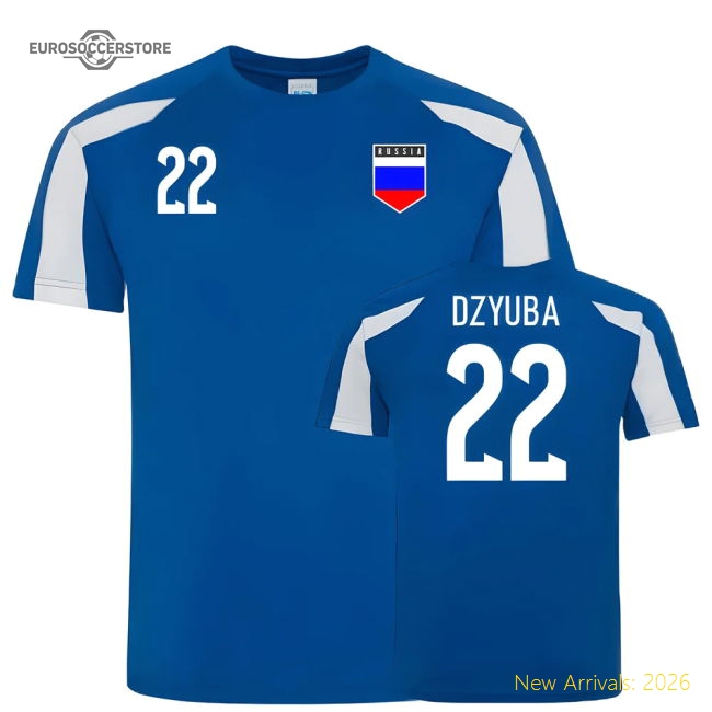 Russia Sports Training Jersey (Dzyuba 22)-Vantage Point Soccer