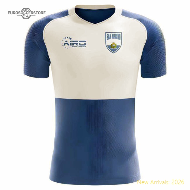 2025-2026 San Marino Home Concept Football Shirt-Vantage Point Soccer