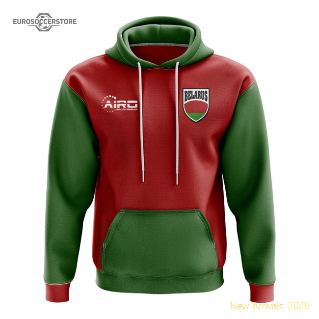 Belarus Concept Country Football Hoody (Red)-Vantage Point Soccer
