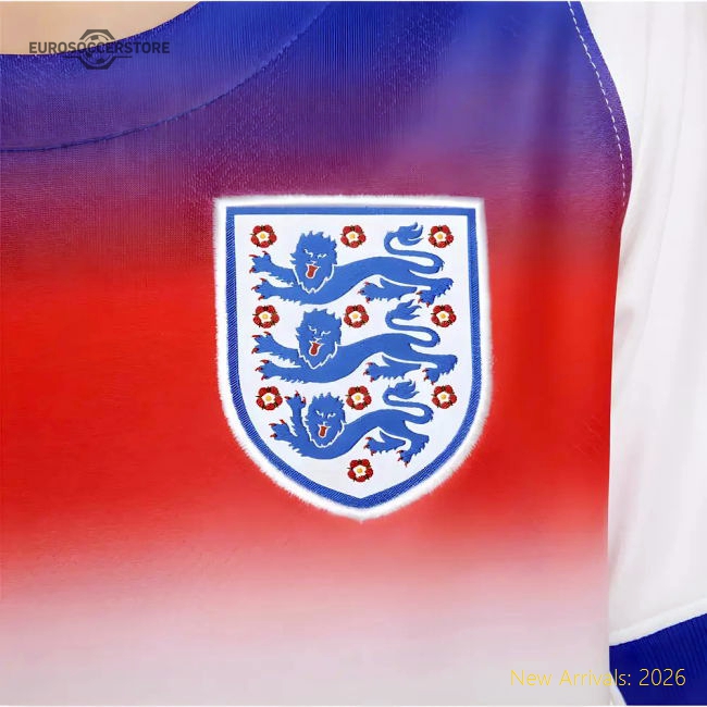 2025 England Womens Team Home Shirt (Unisex)-Vantage Point Soccer