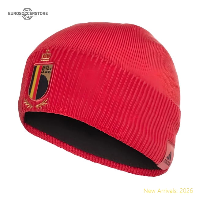 2020-2021 Belgium Beanie (Red)-Vantage Point Soccer
