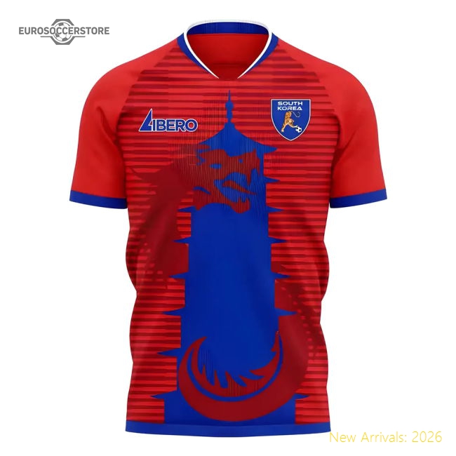 South Korea 2025-2026 Home Concept Football Kit (Libero) - Womens-The Soccer Shirt Hub