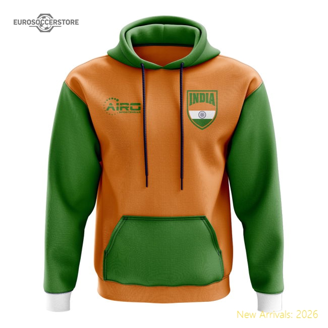 India Concept Country Football Hoody (Orange)-Vantage Point Soccer