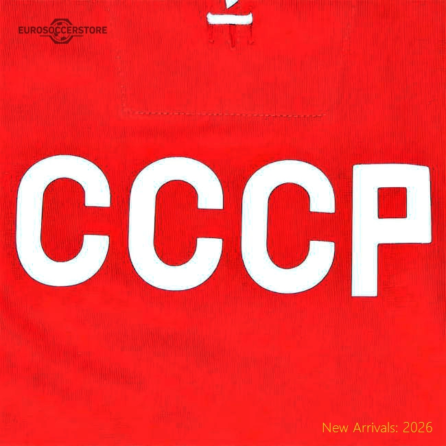 Russia 1960s Retro Football Shirt-Vantage Point Soccer