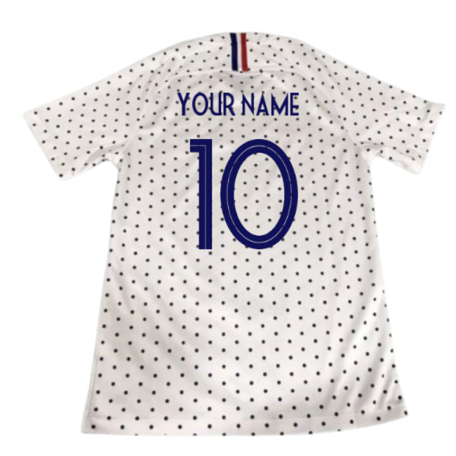 2019-2020 France Away Shirt (Womens) (Your Name)-Vantage Point Soccer
