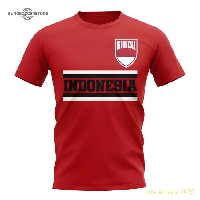 Indonesia Core Football Country T-Shirt (Red)-Vantage Point Soccer