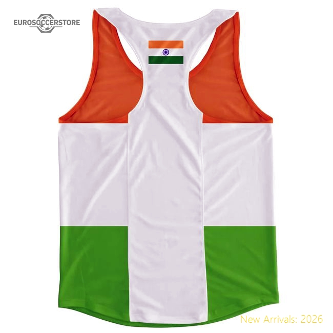 India Flag Running Vest-Vantage Point Soccer