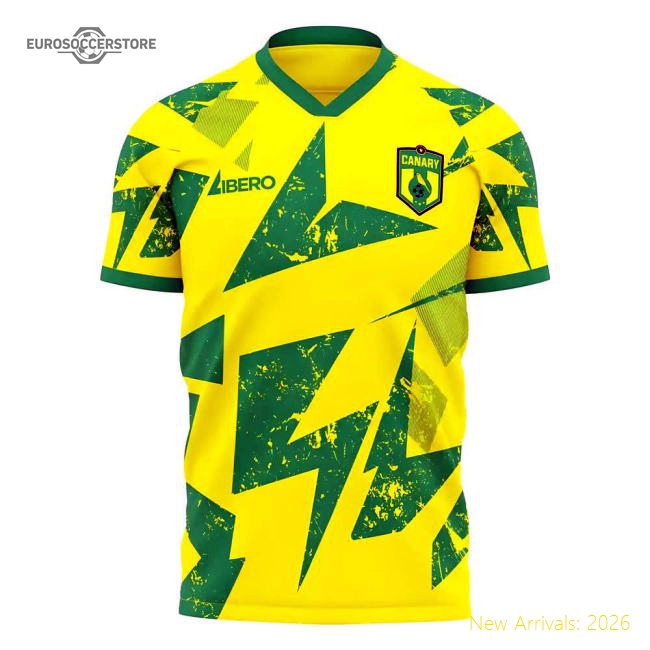 Norwich Concept (Libero) 2025-2026 Home Kit Shirt Classic Game-PitchVibe Kits