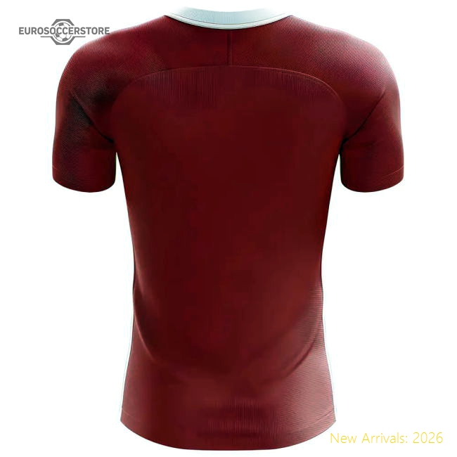 2025-2026 Austria Flag Concept Football Shirt - Baby-Vantage Point Soccer