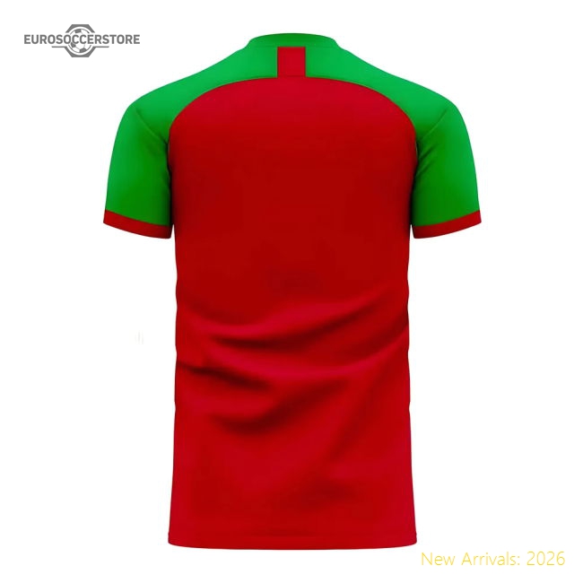 Portugal 2020-2021 Home Concept Football Kit (Fans Culture)-Vantage Point Soccer