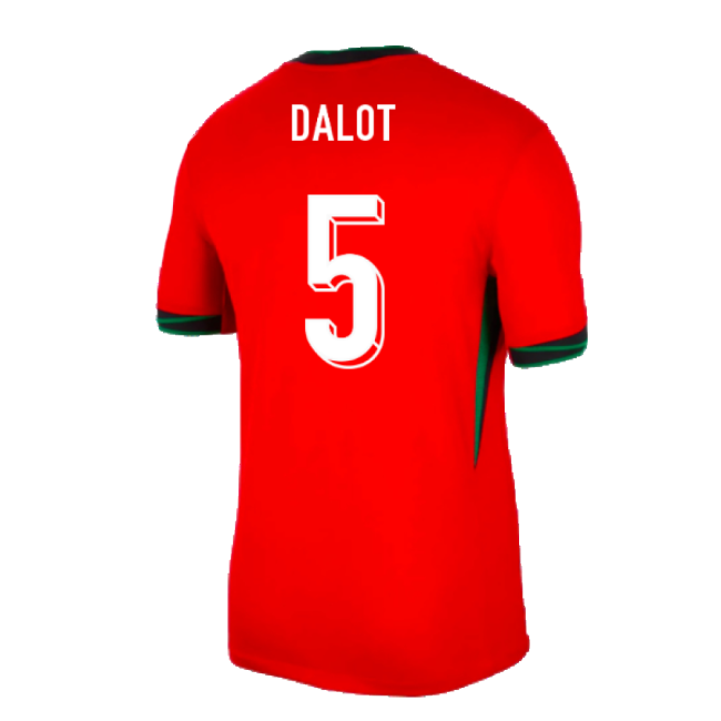 2024-2025 Portugal Home Shirt (Dalot 5)-Vantage Point Soccer