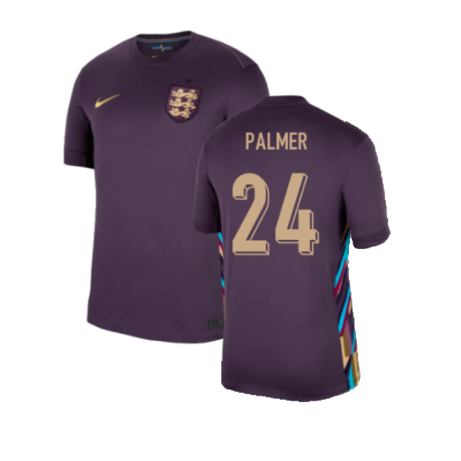 2024-2025 England Away Shirt (Palmer 24)-Football Shirts Shop