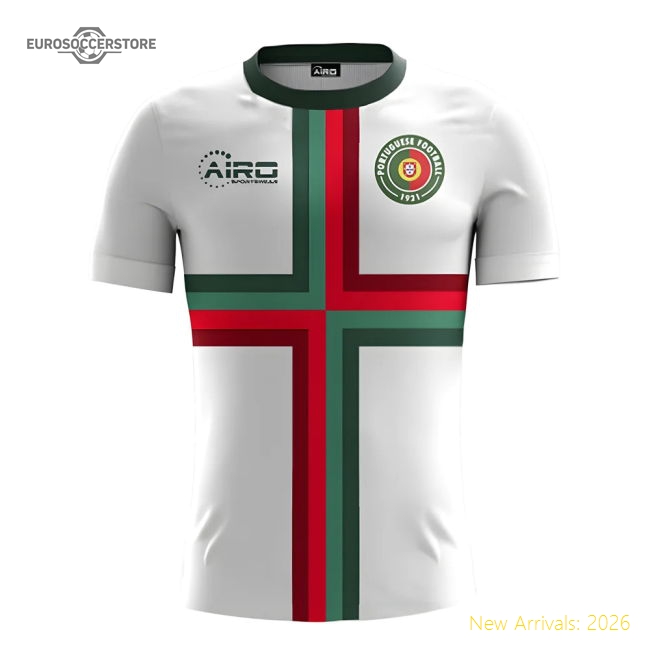 2025-2026 Portugal Away Concept Football Shirt - Womens-Vantage Point Soccer