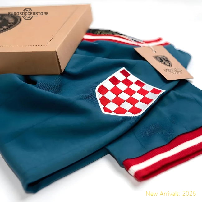 Vintage Croatia Kockasti Soccer Jersey-Vantage Point Soccer