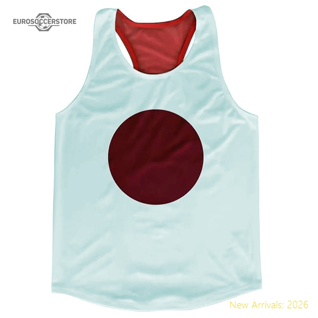Japan Flag Running Vest-Vantage Point Soccer