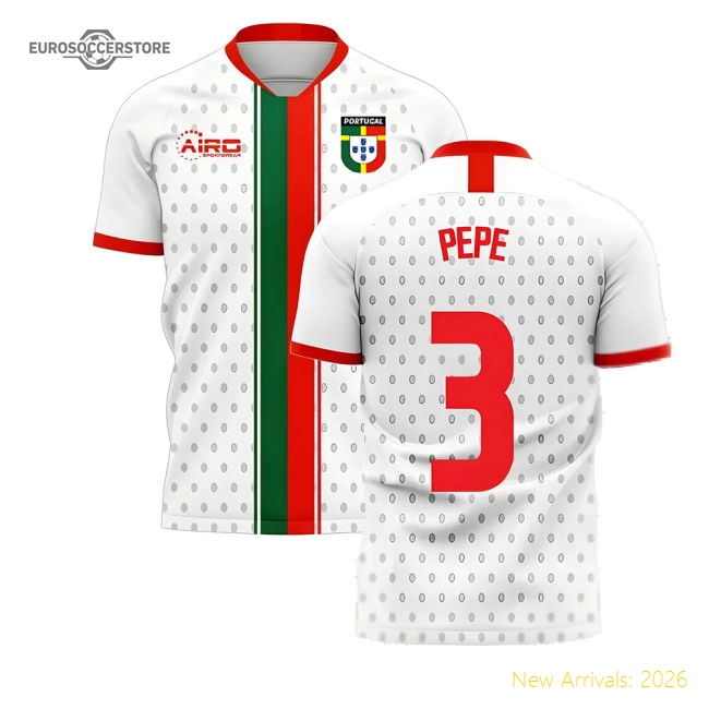 Portugal 2025-2026 Away Concept Football Kit (Libero) (PEPE 3)-Vantage Point Soccer