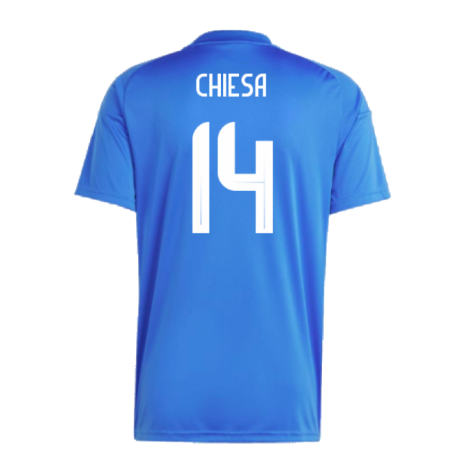 2024-2025 Italy Home Fan Jersey (CHIESA 14)-Vantage Point Soccer