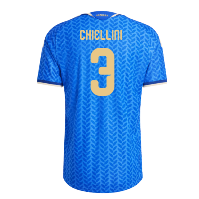 2026-2027 Italy Authentic Home Shirt (Chiellini 3)-Vantage Point Soccer